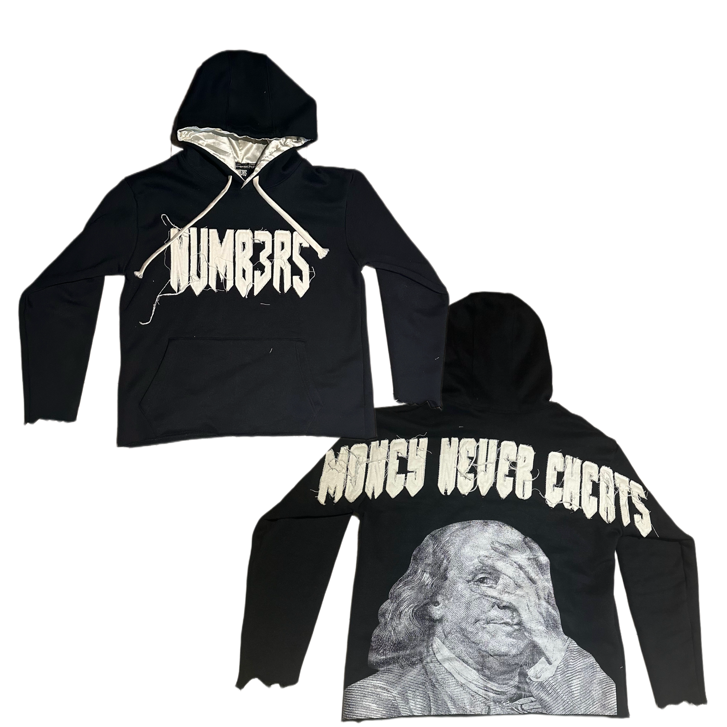 BLACK NUMB3RS HOODIE