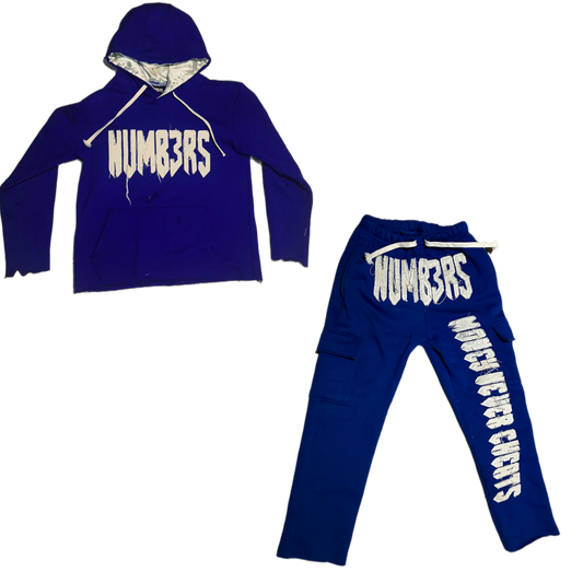NUMB3RS MONEY NEVER CHEATS Royal Blue Set