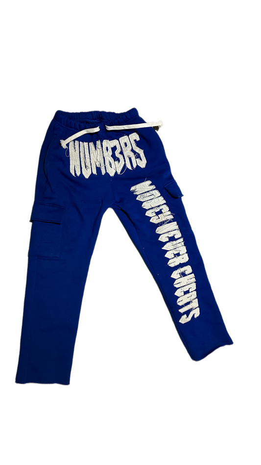 ROYAL BLUE NUMB3RS BOTTOM
