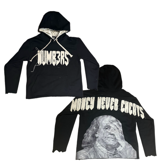 BLACK NUMB3RS HOODIE